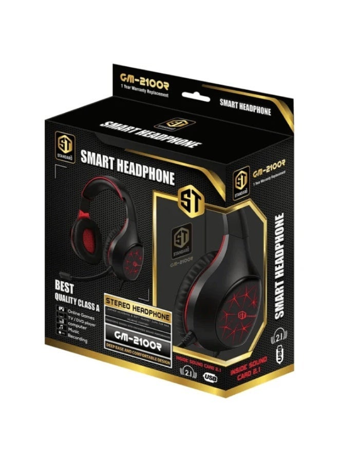 St GM2100LR Headphone Wired USB - Image 4